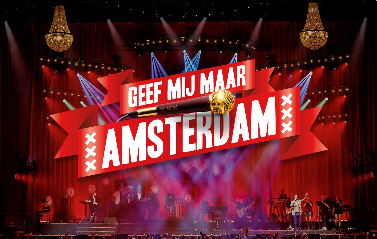 Tickets voor Geef Mij Maar Amsterdam | AFAS Live | 12 september 2026