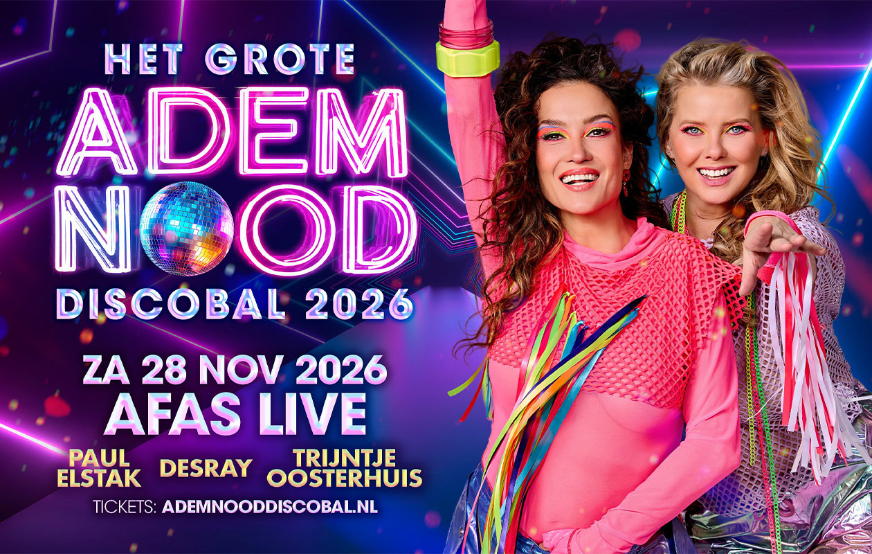 Tickets voor Het Grote Ademnood Discobal | AFAS Live | 28 november