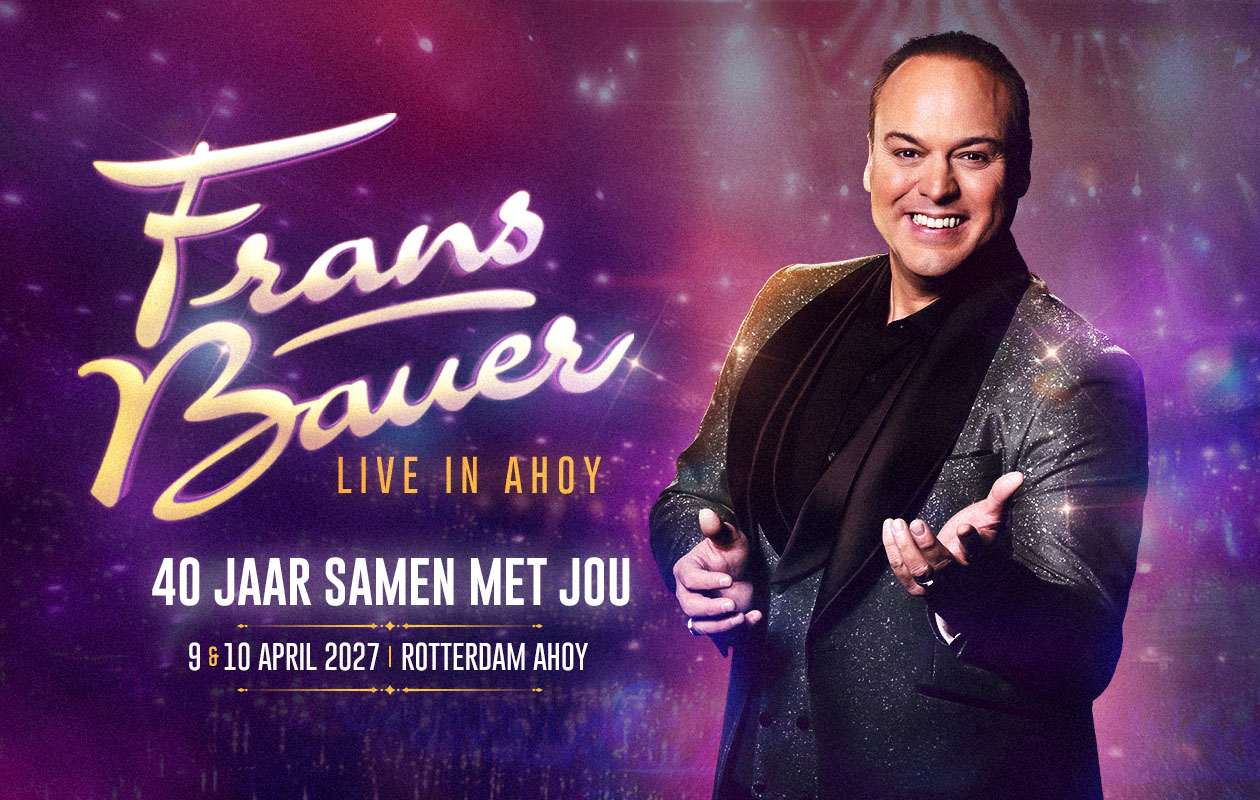 Frans Bauer concert – Live in Ahoy (ticket voor 1 persoon)