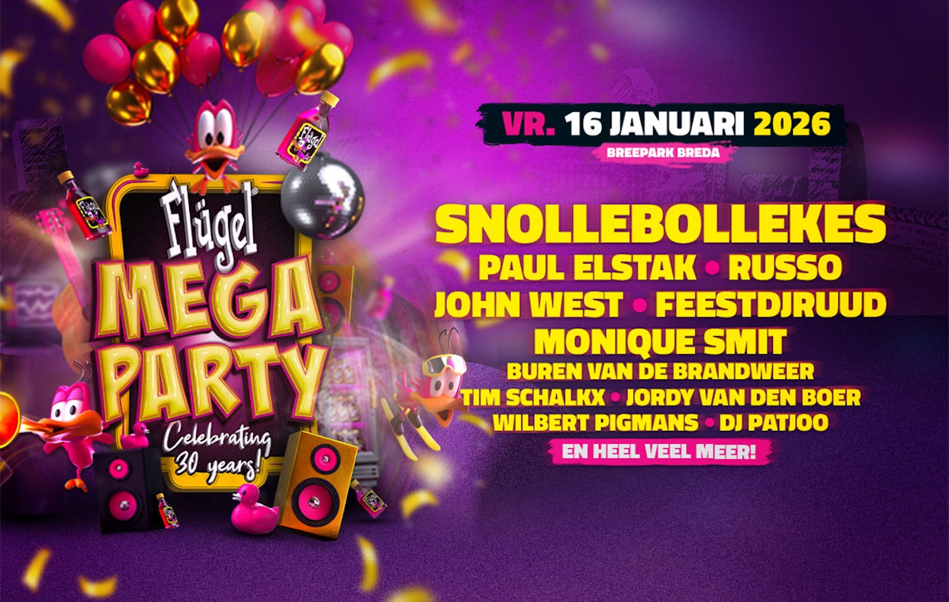 Ticket Flügel Mega Party (2p.)