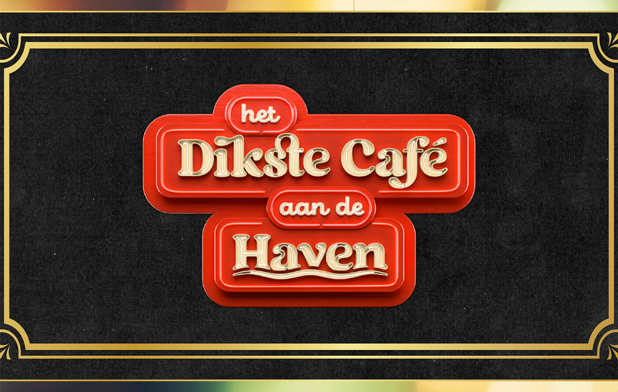 Ticket Goud voor Het Dikste Café Aan De Haven (2p.)