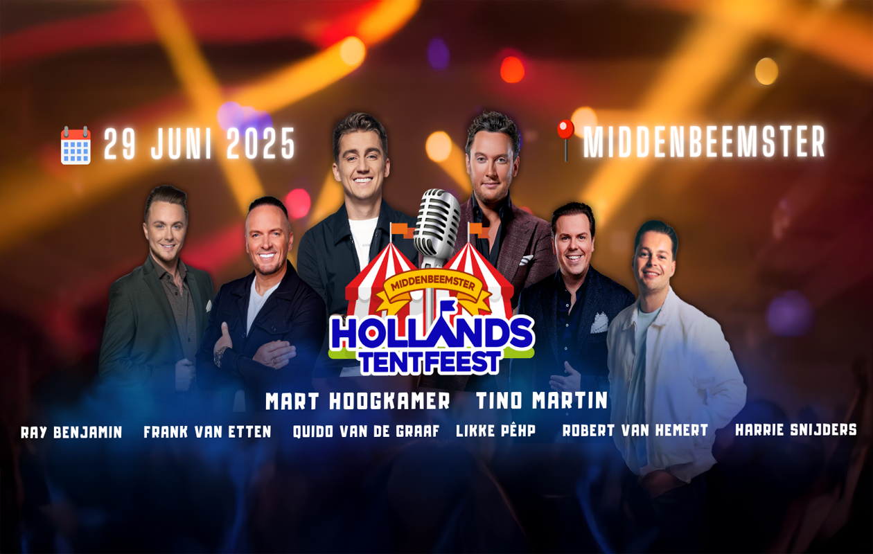 Regulier ticket voor Hollands Tentfeest (2p.)