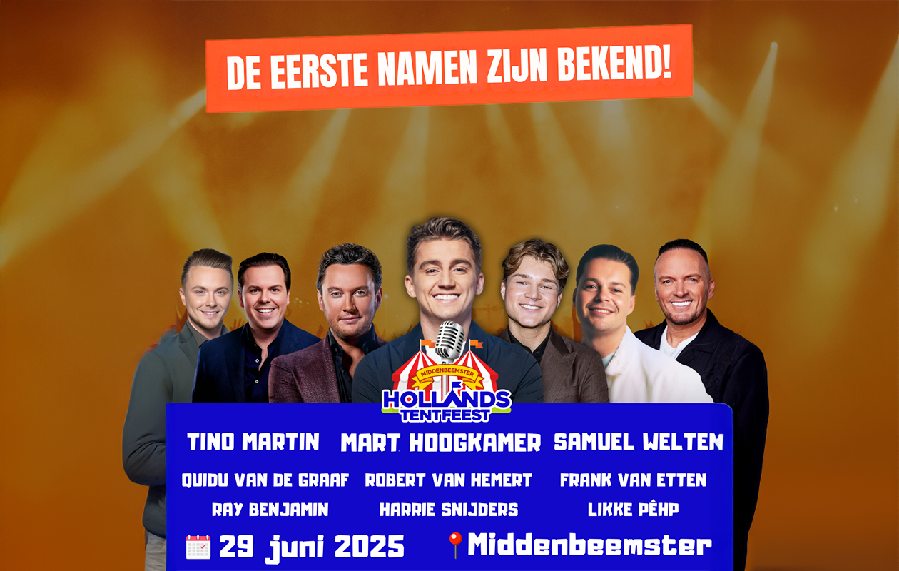 Regulier ticket voor Hollands Tentfeest (2p.)