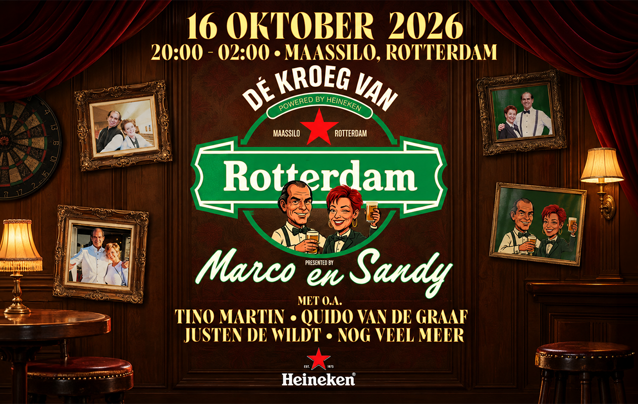 Ticket Kroeg van Rotterdam op 16 oktober 2026 (2p.)