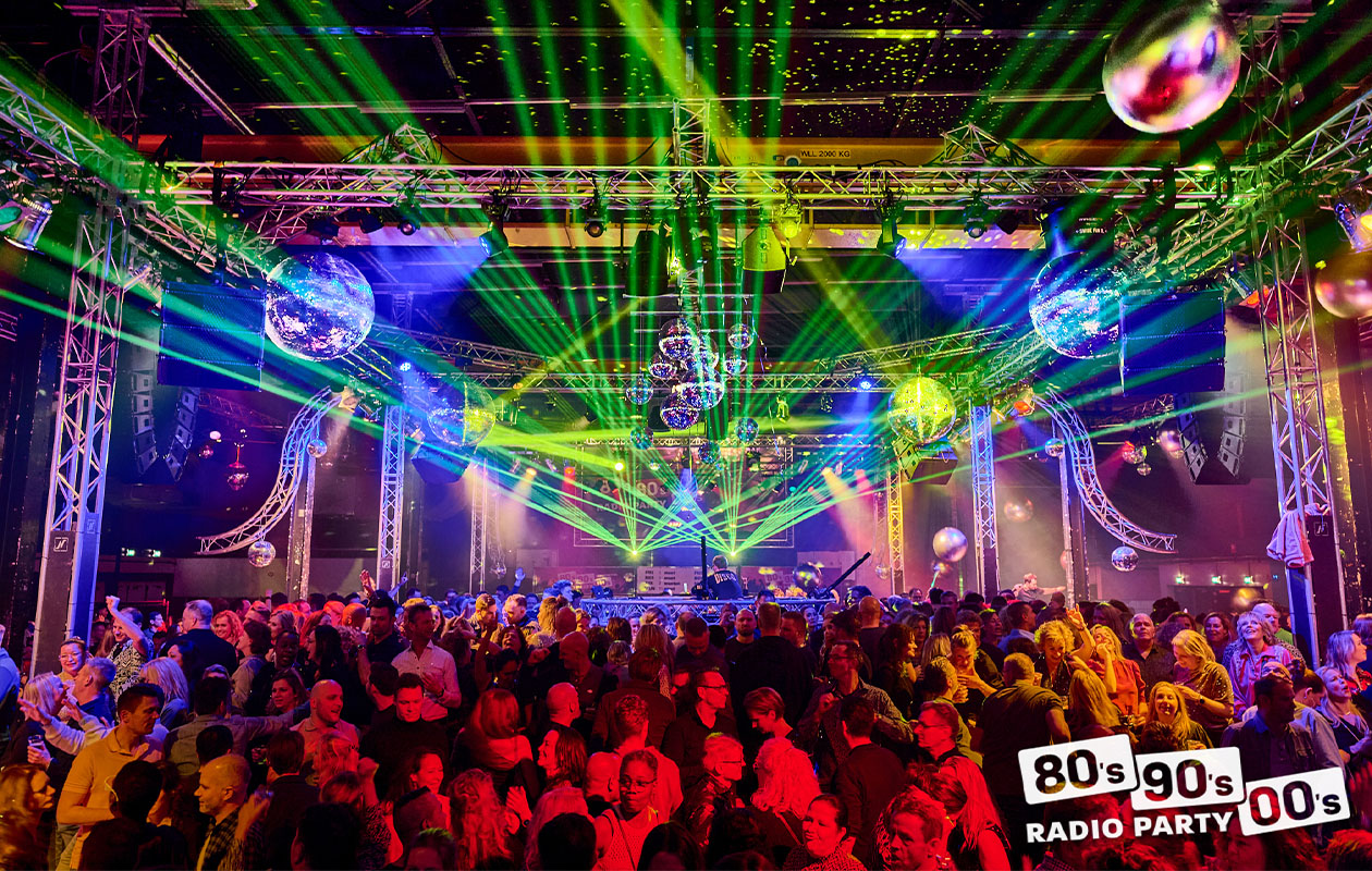 Ticket 80's 90's & 00's Radio Party in Eindhoven (2p.)