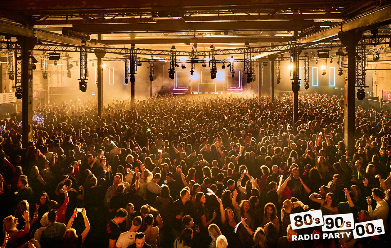 Ticket 80's 90's & 00's Radio Party in Eindhoven (2p.)