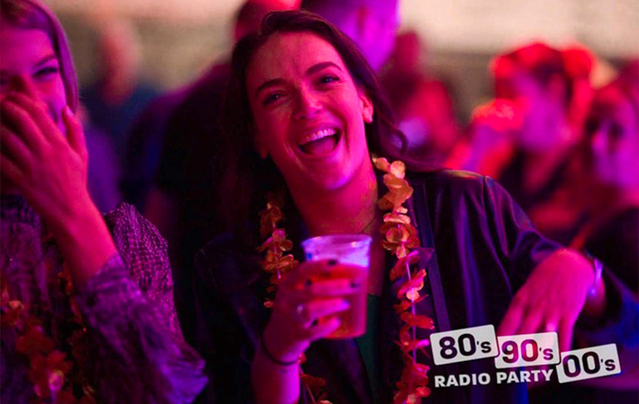 Ticket 80's 90's & 00's Radio Party in Eindhoven (2p.)