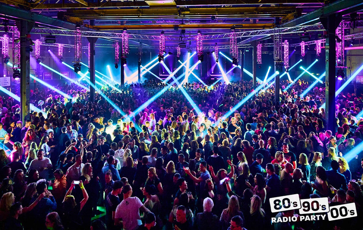 Ticket 80's 90's & 00's Radio Party in Eindhoven (2p.)
