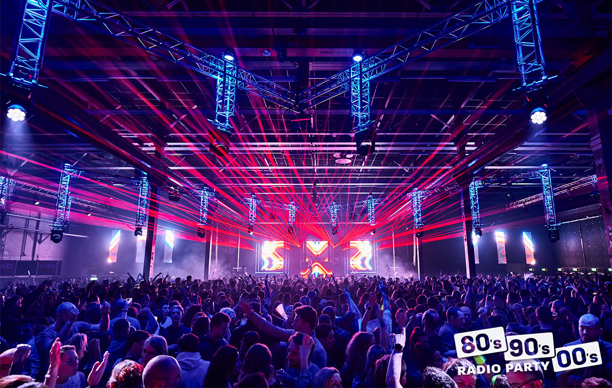 Ticket 80's 90's & 00's Radio Party in Eindhoven (2p.)