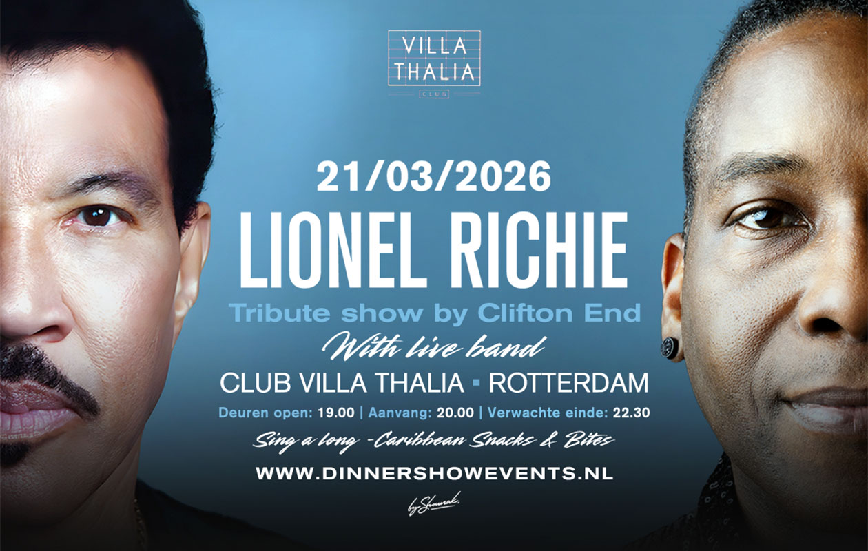 Ticket Lionel Richie tribute  show met Clifton End (2p.)