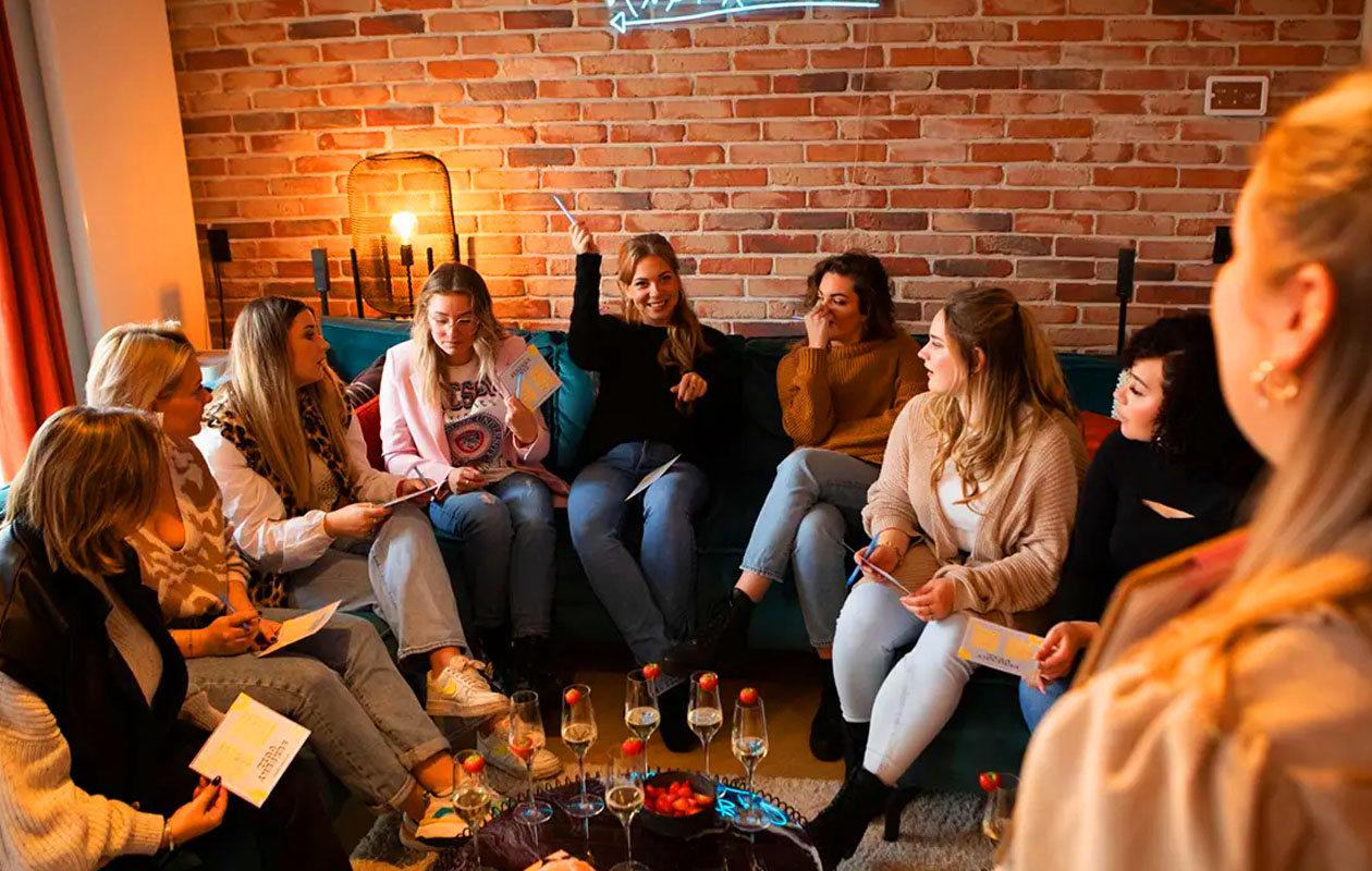 Vibratorparty met vriendinnen bij jou thuis