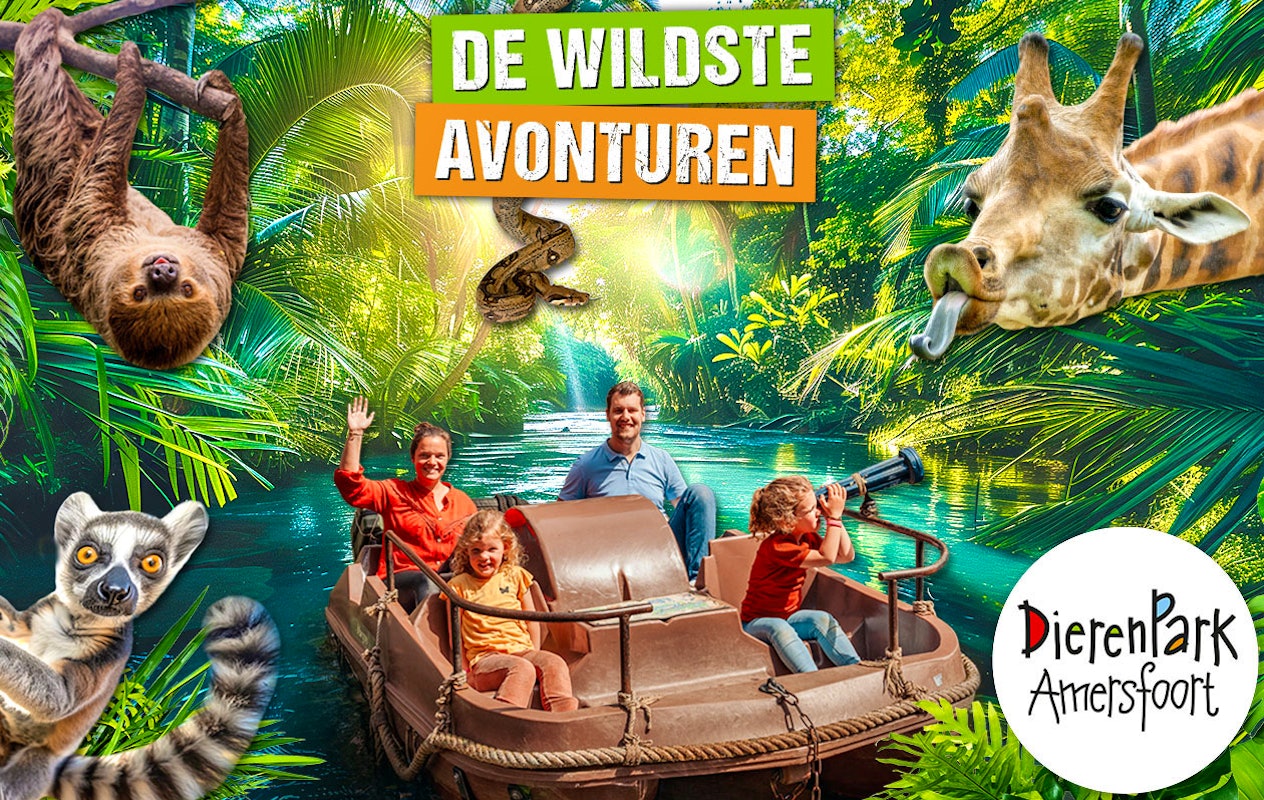 Billet Zoo d'Amersfoort (2p.)