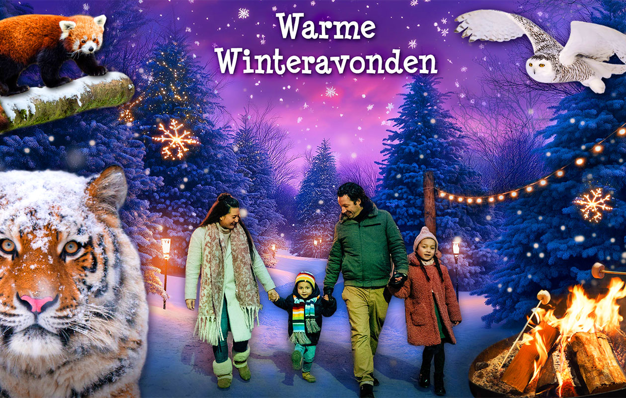 Ticket Warme Winteravonden bij DierenPark Amersfoort (2p.)