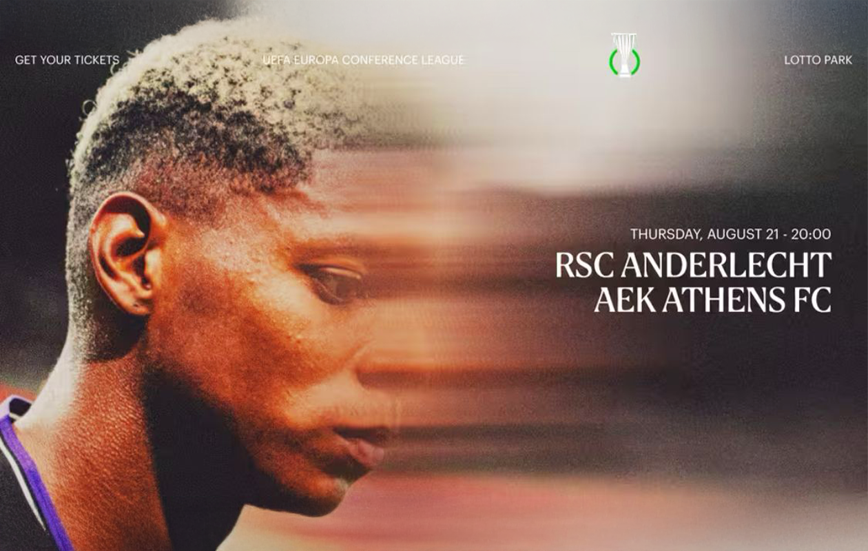 2 billets VIP : RSC Anderlecht - AEK Athènes le jeudi 21 août