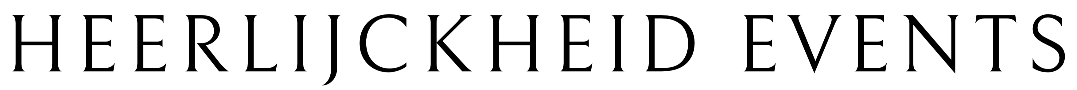 Heerlijckheid Events