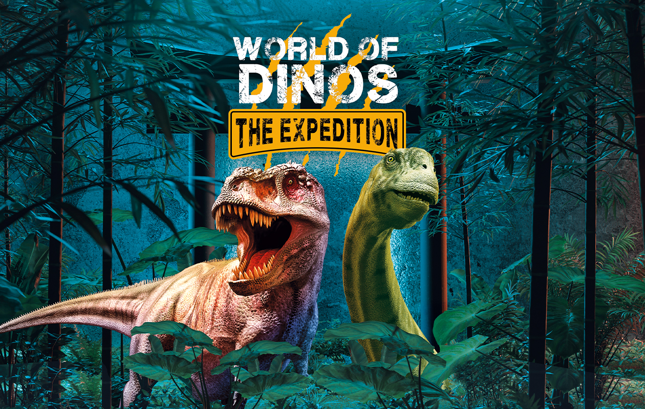 Ticket World of Dinos - The Expedition in Zandvoort (2 personen)