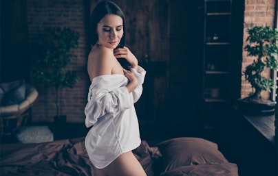 Boudoirfotoshoot bij een fotostudio naar keuze