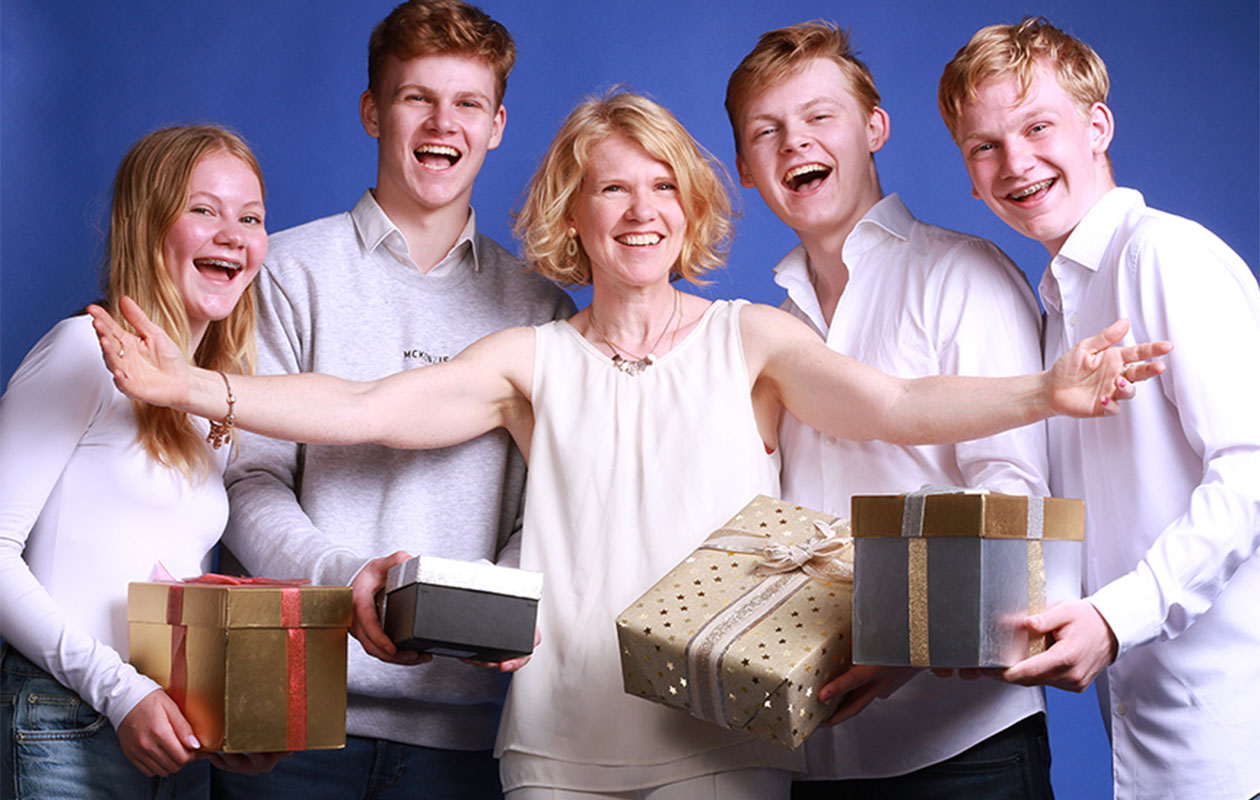 Feestdagen en familiefotoshoot bij Fotoshoot.nl