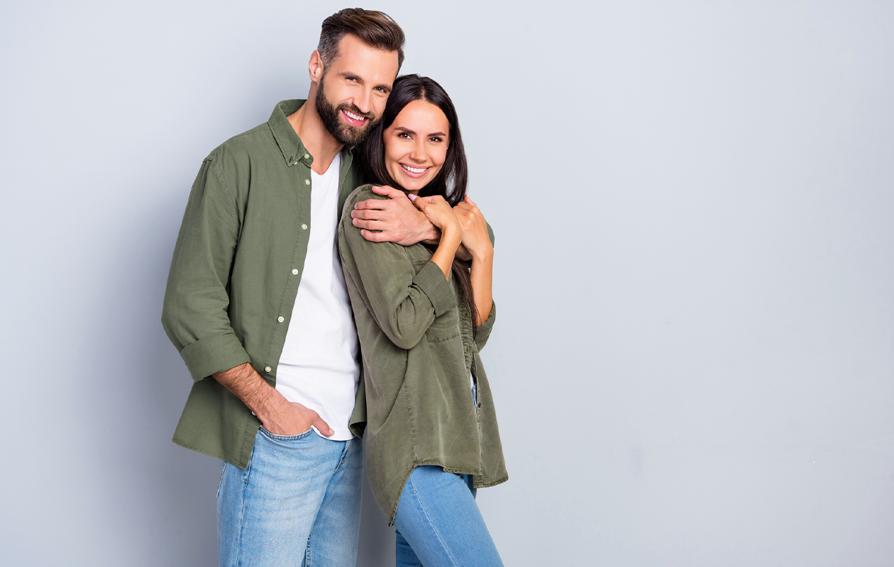 Séance photo avec votre partenaire dans un studio photo de votre choix
