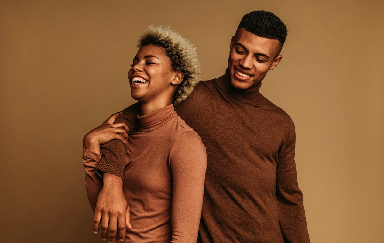 Fotoshoot met je partner bij een fotostudio naar keuze