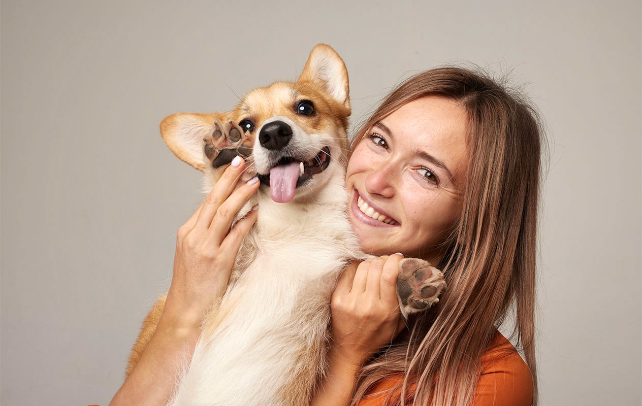 Huisdieren fotoshoot bij een fotostudio naar keuze