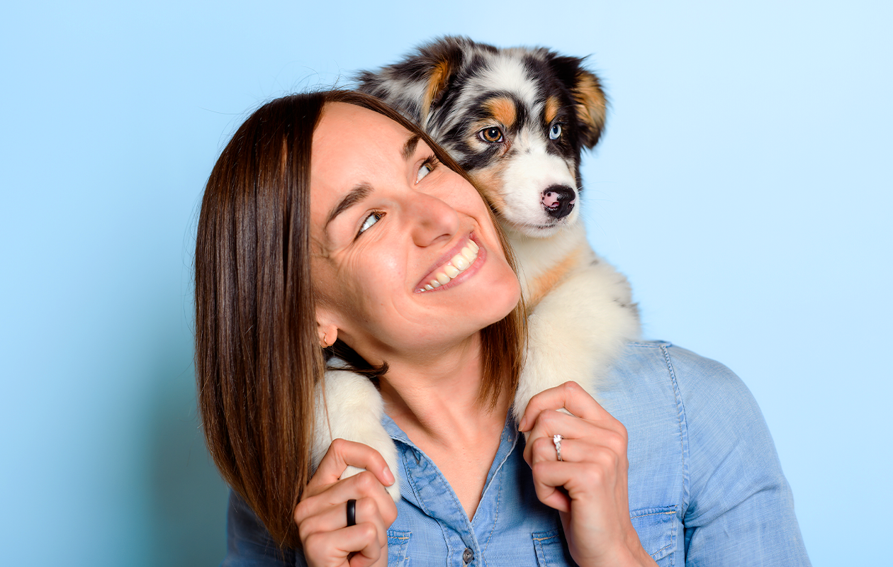 Huisdieren fotoshoot bij een fotostudio naar keuze
