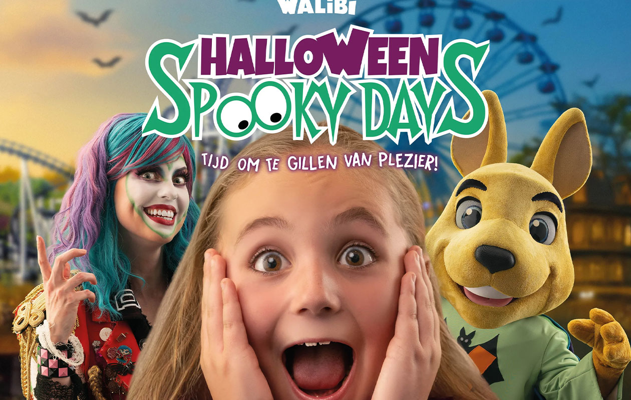 Overnacht met 4 of 8 personen in Walibi Village incl. Fright Nights of Spooky Days