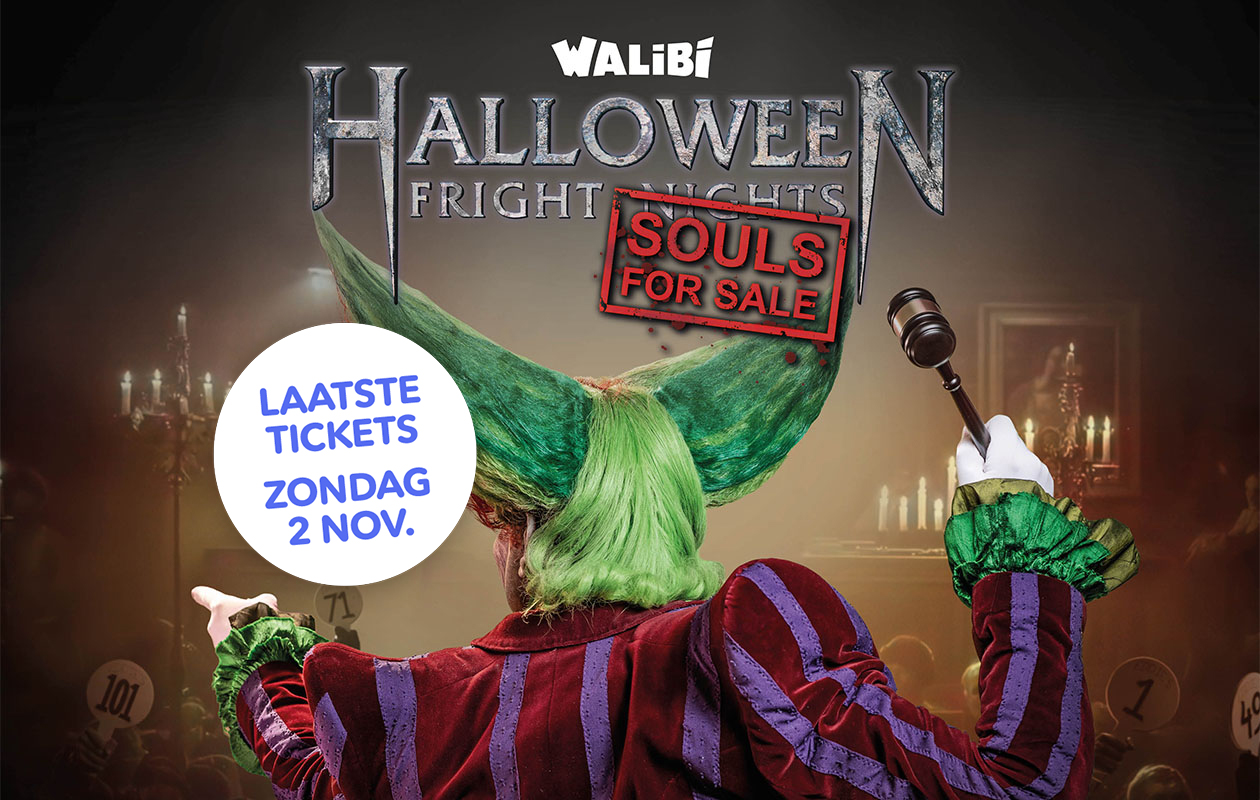 Ticket Halloween Fright Nights Walibi Holland (2p.)