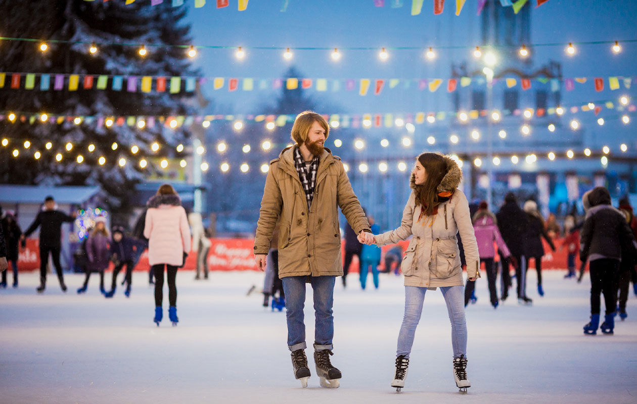 Schaatsen bij Bergs Winterparadijs (2p.)