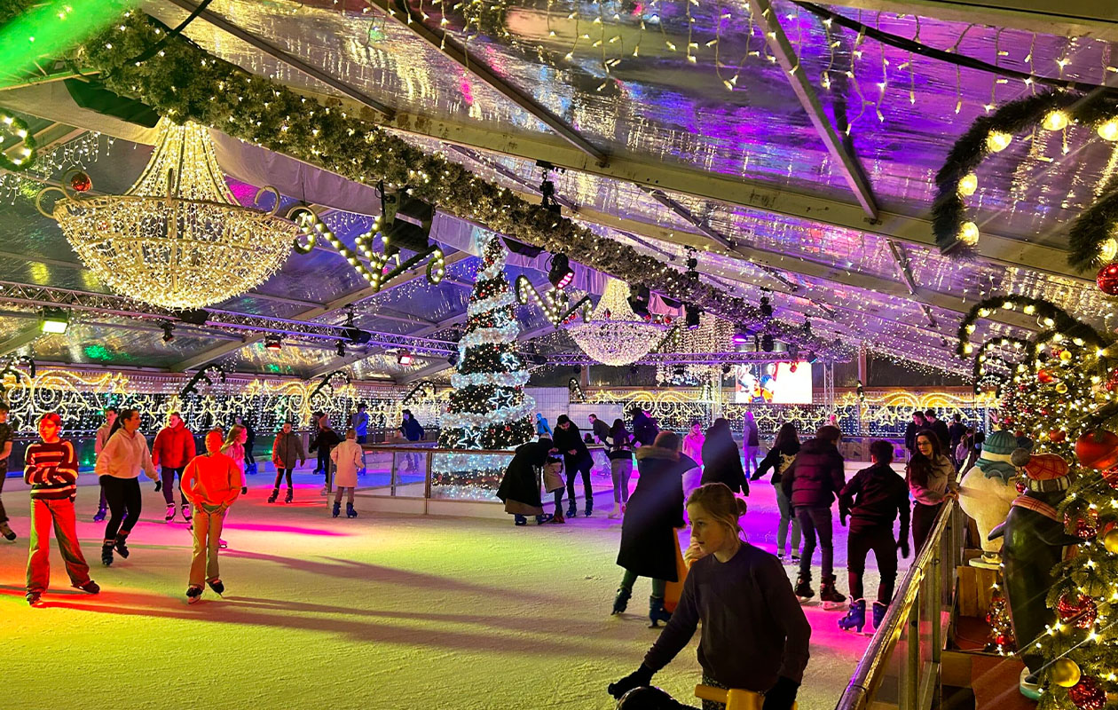 Schaatsen bij Bergs Winterparadijs (2p.)