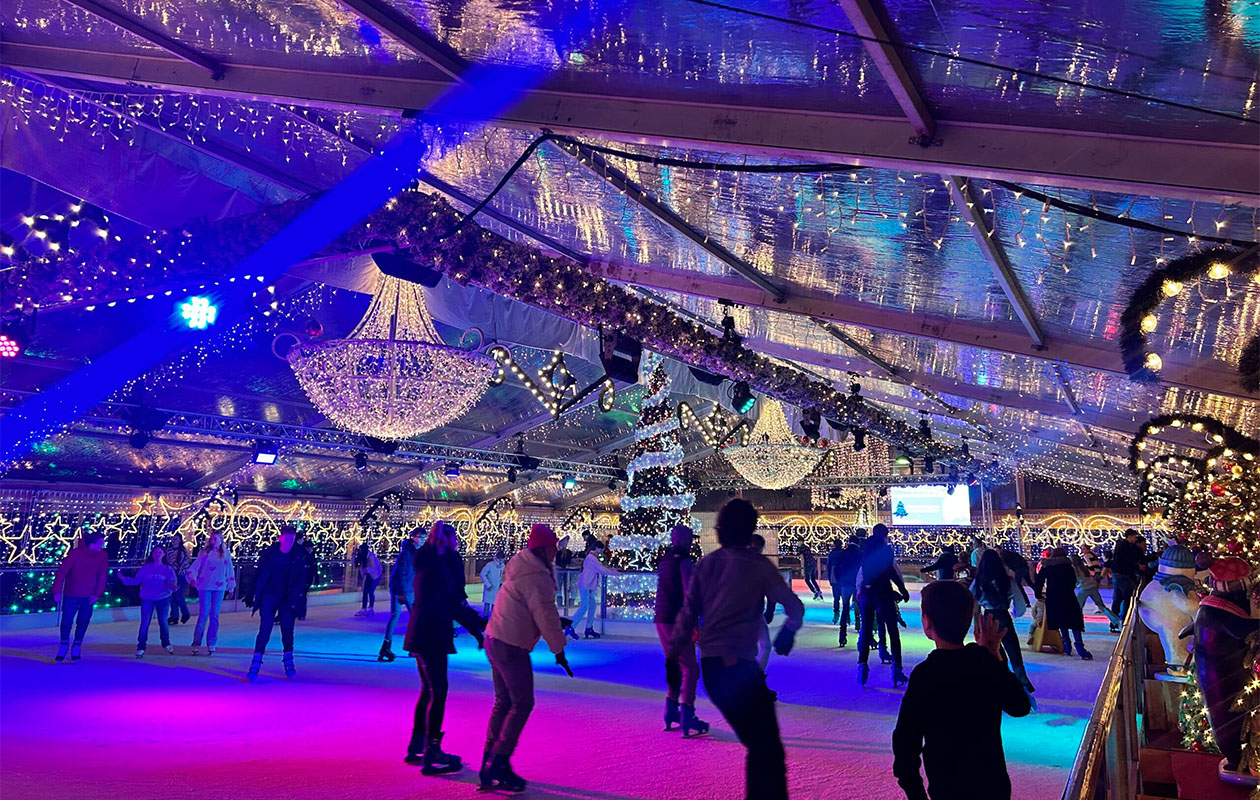 Schaatsen bij Bergs Winterparadijs (2p.)