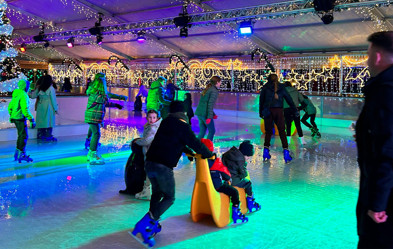 Schaatsen bij Bergs Winterparadijs (2p.)