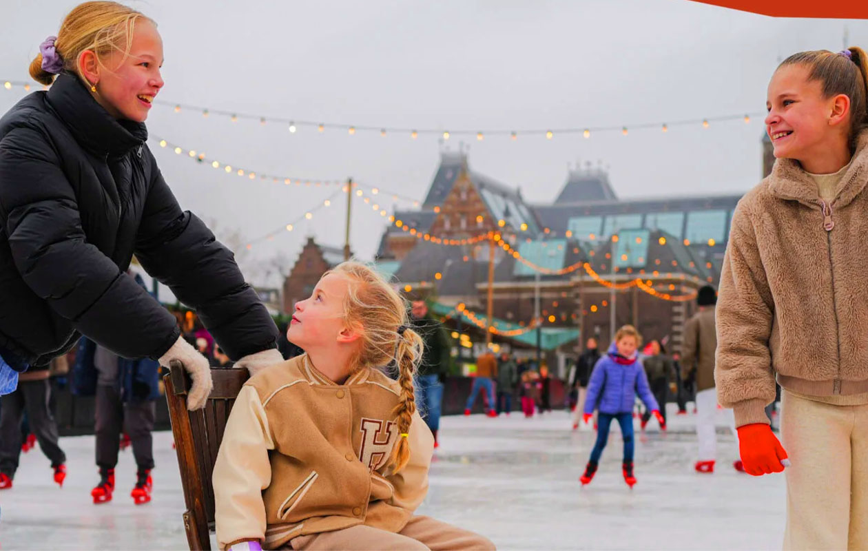 Ticket De IJsbaan op het Museumplein (2p.)