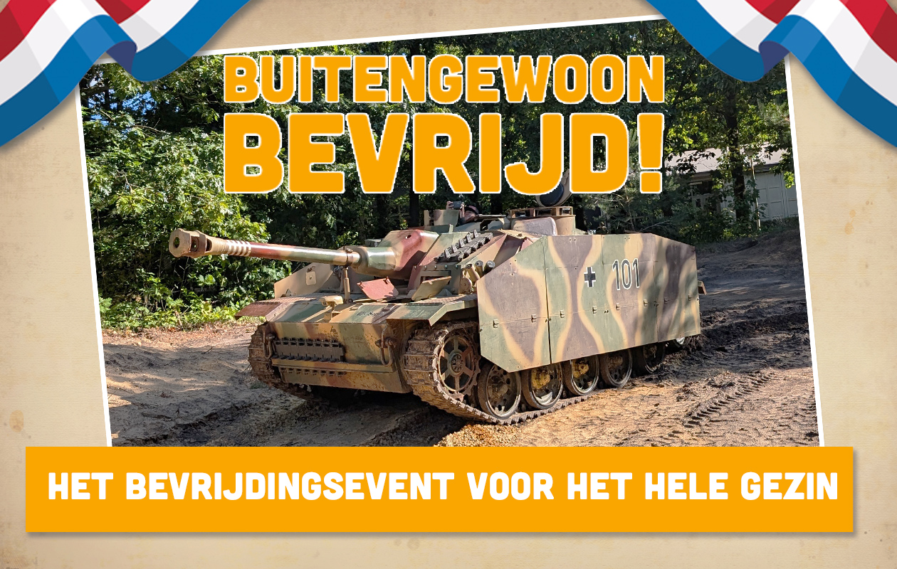 Bevrijdings-weekend bij Museum Bevrijdende Vleugels op 2 en 3 mei (2 personen)