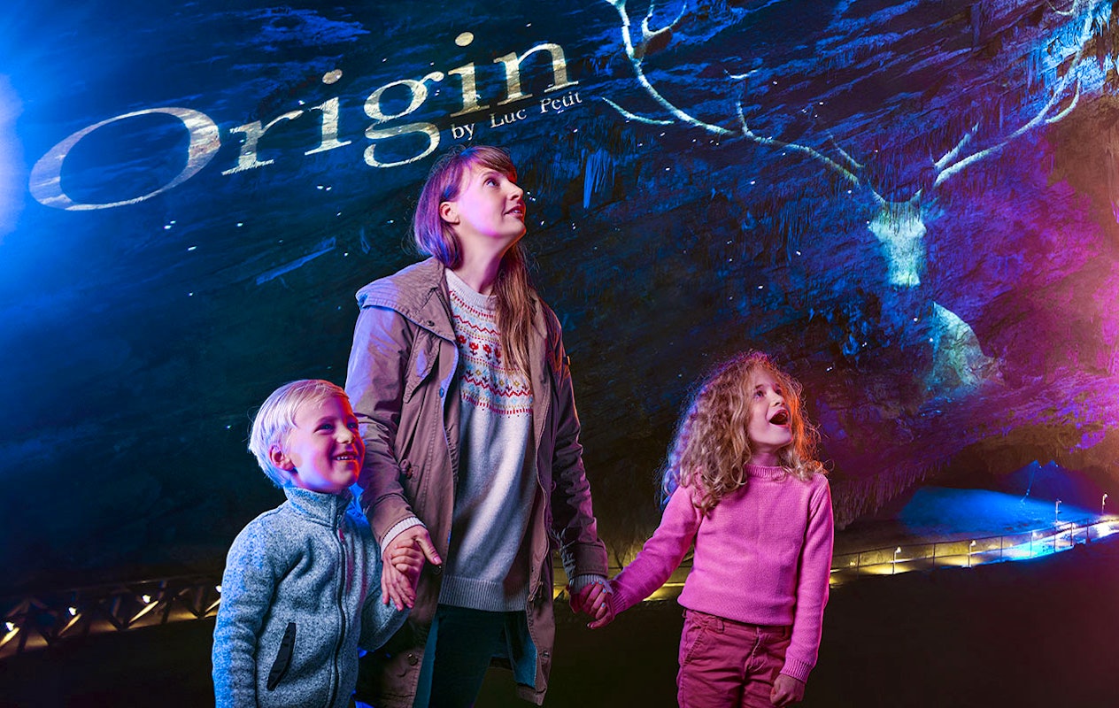 Billet combiné pour les Grottes de Han et le Parc Animalier en Belgique (2p.)