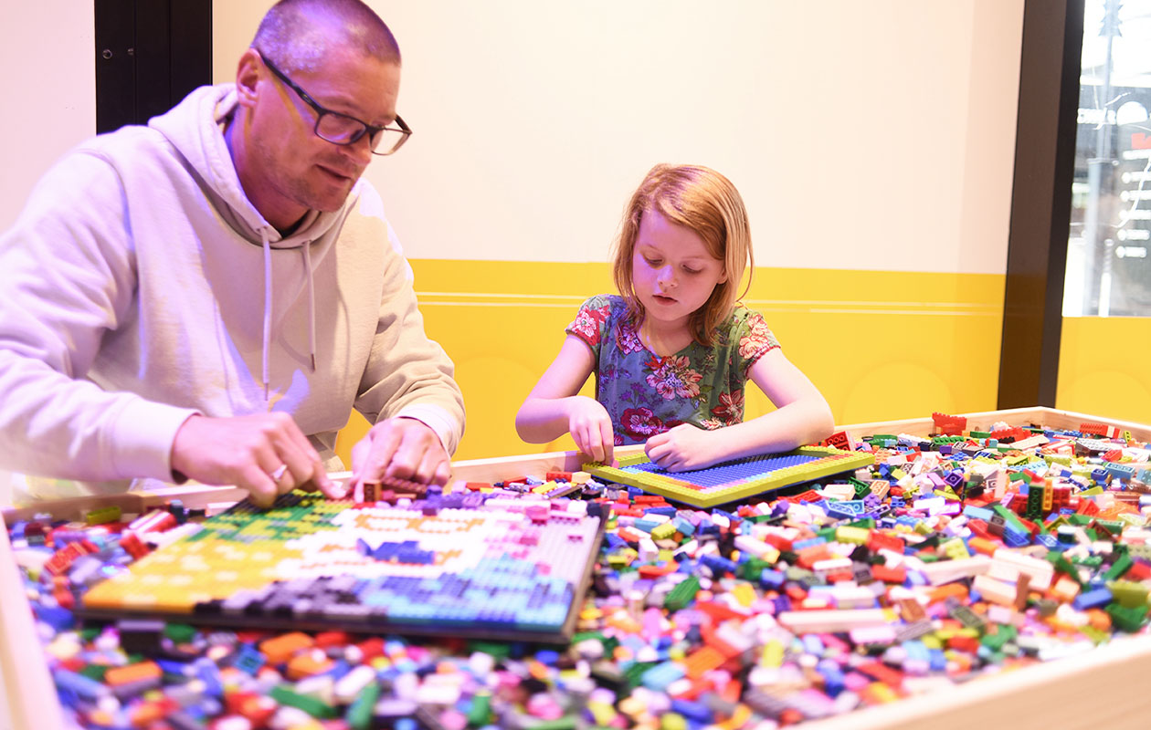 Ticket Bricks of Wonder® in de Westfield Mall of the Netherlands (2p.)