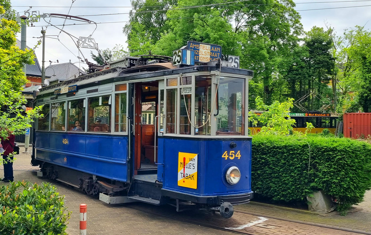 Ticket historische tramervaring door Amsterdam (2p)