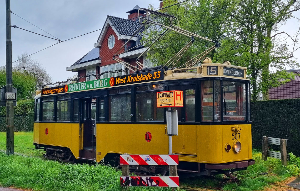 Ticket historische tramervaring door Amsterdam (2p)