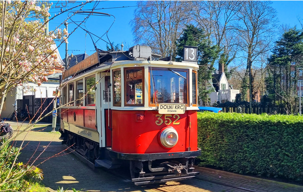 Ticket historische tramervaring door Amsterdam (2p)