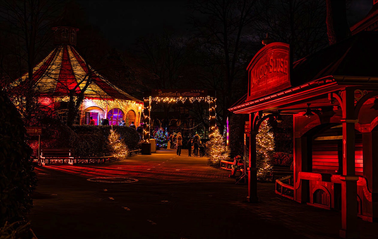 Ticket kerst in Bellewaerde Park (2p.)