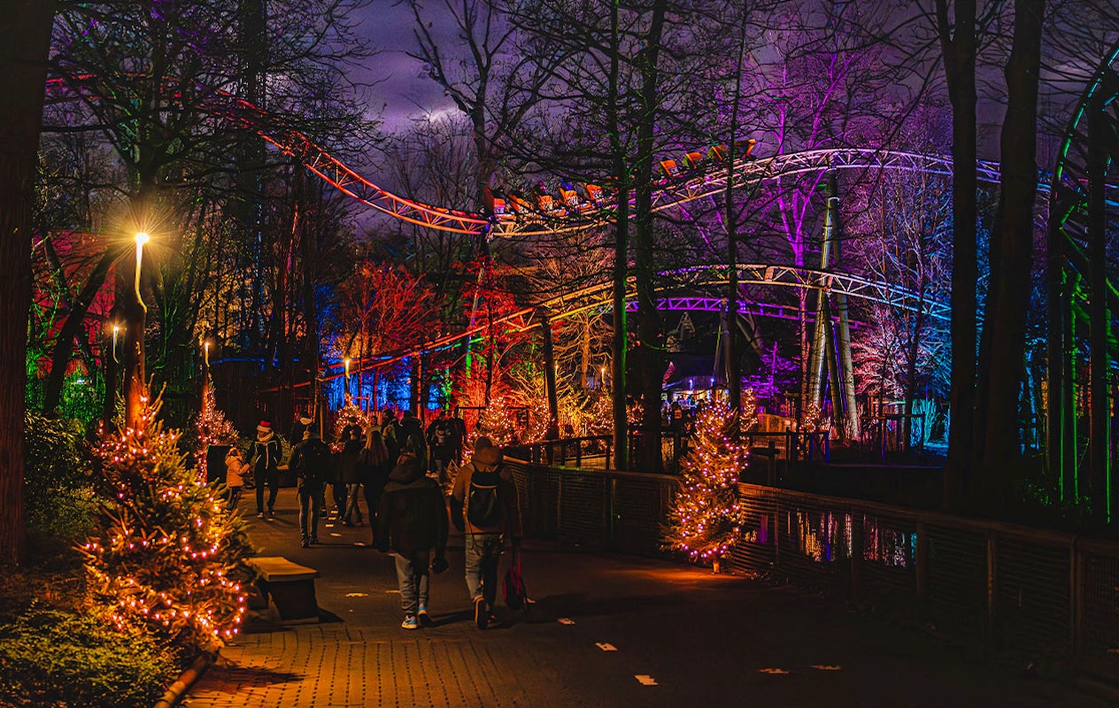 Ticket kerst in Bellewaerde Park (2p.)