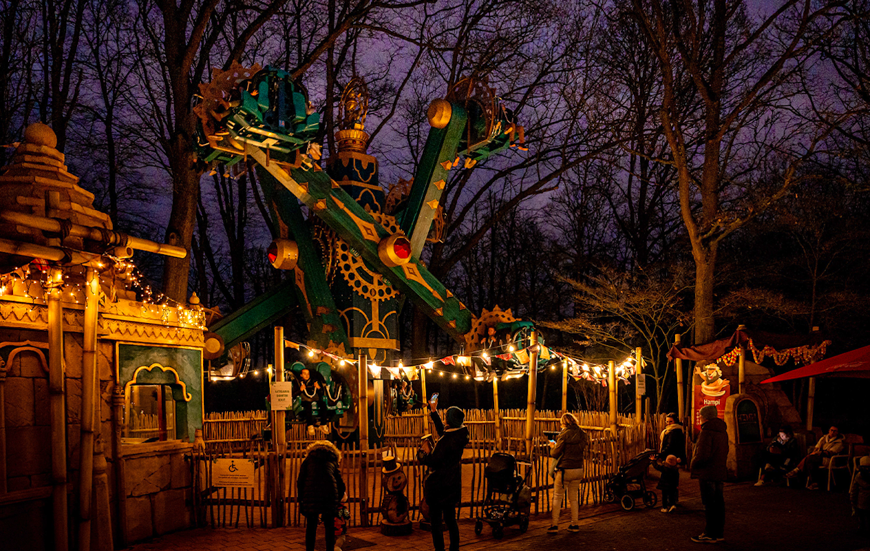Ticket kerst in Bellewaerde Park (2p.)