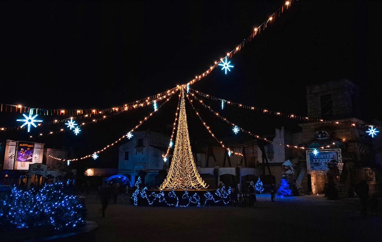 Ticket kerst in Bellewaerde Park (2p.)