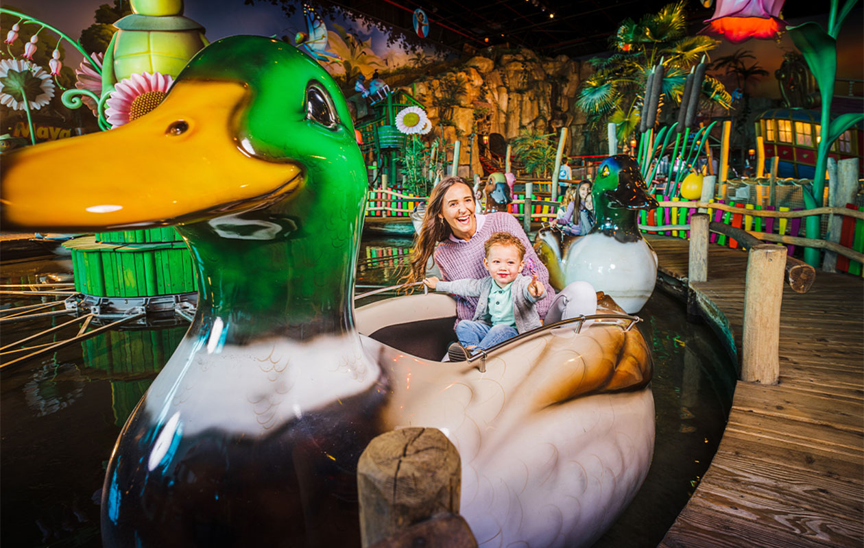 Ticket Plopsa Indoor Hasselt in België (2p.)