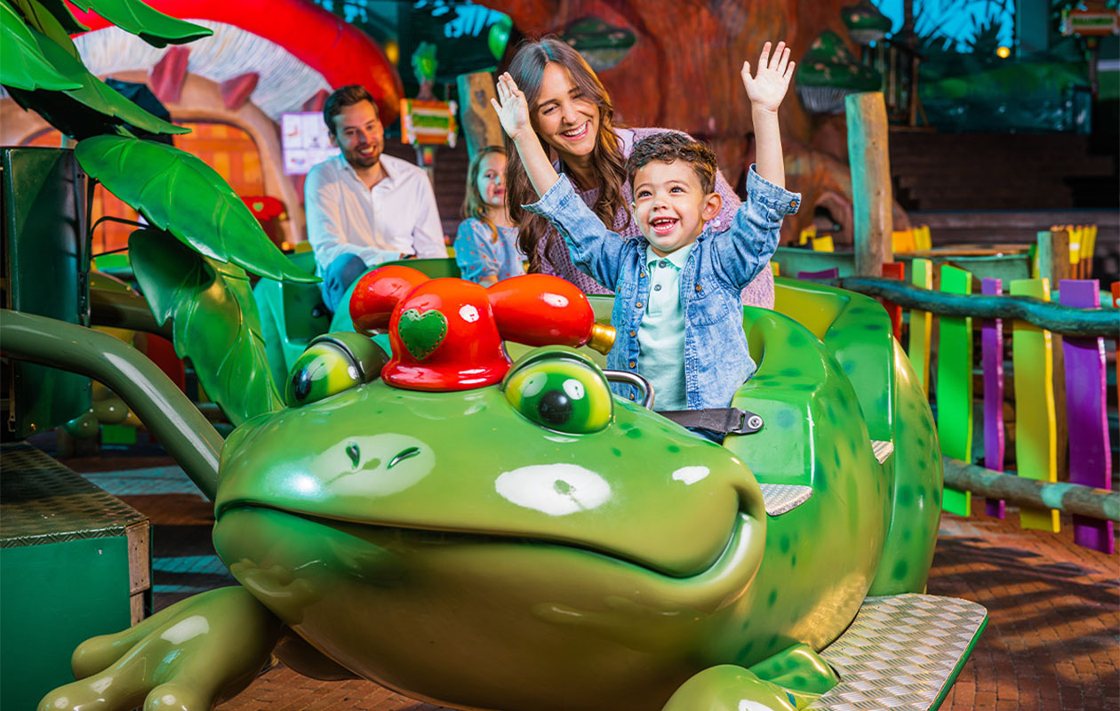 Ticket Plopsa Indoor Hasselt in België (2p.)