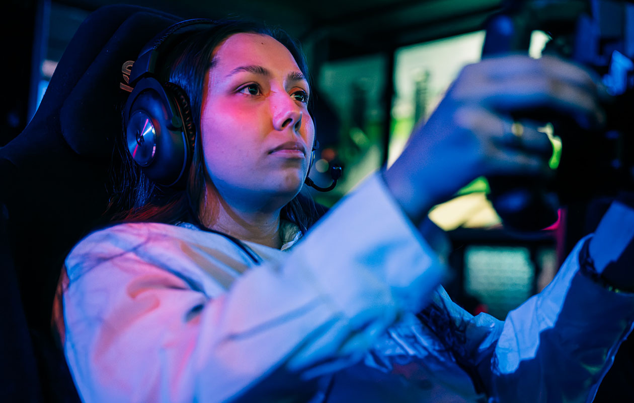 Racen in een F1-simulator (2p.)