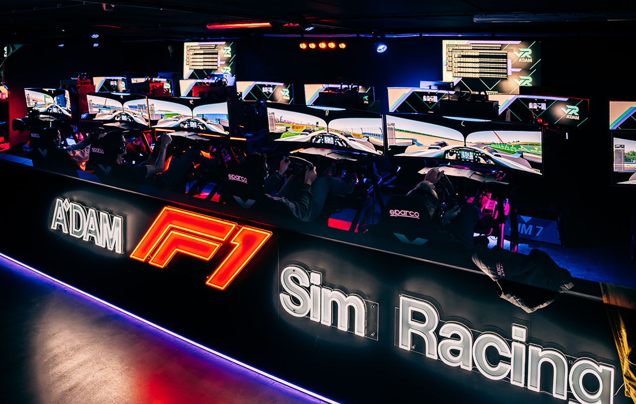 Racen in een F1-simulator (2p.)