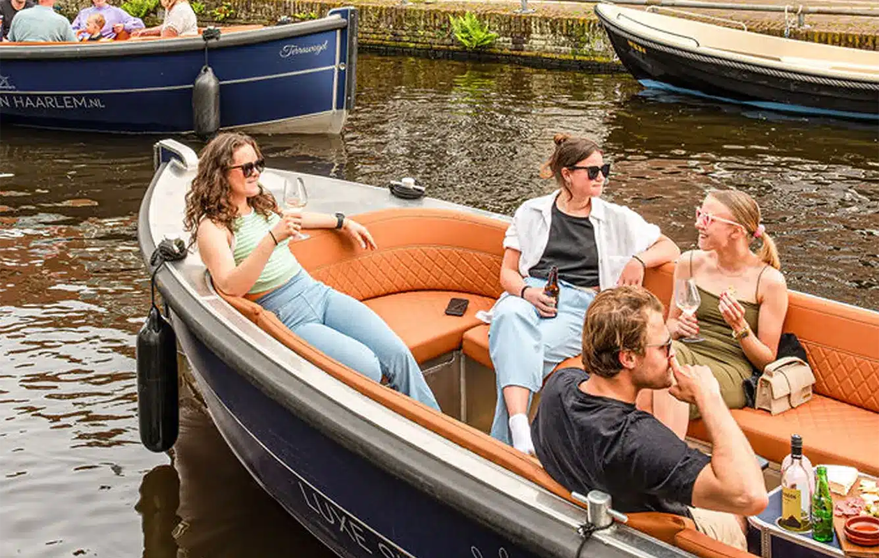 €60 Korting op bootverhuur in Haarlem tot 12 personen