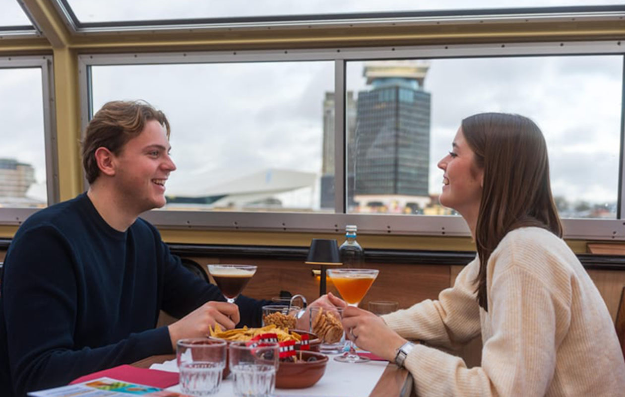 Cocktailcruise door Amsterdam met Stromma (2p.)