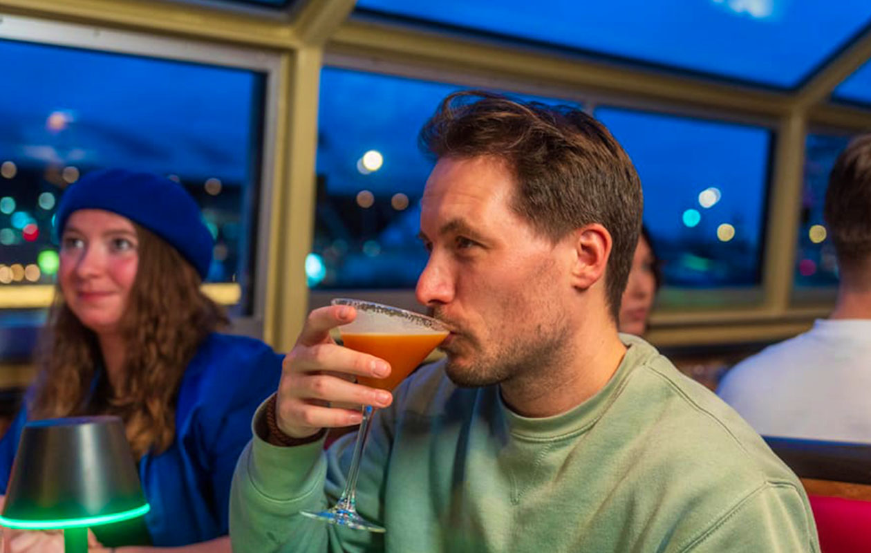 Cocktailcruise door Amsterdam met Stromma (2p.)